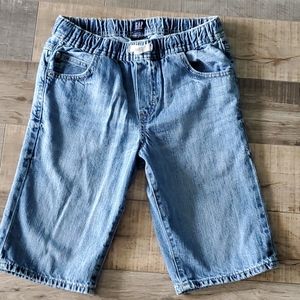 GAP boys denim drawstring shorts